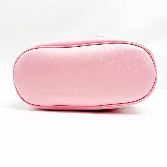 Gucci Psychedelic Multicolor Print Bucket Bag Pink with Drawstring - Picture 11 of 16